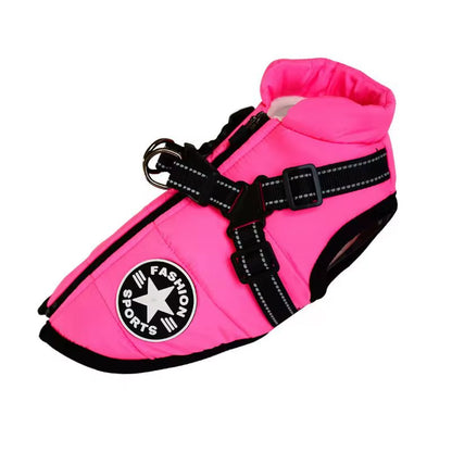 NO Choice NO Aliexpress Packing Send in 24 Hours Pet Harness Vest Clothes Puppy Clothing Waterproof Dog Jacket Winter Warm