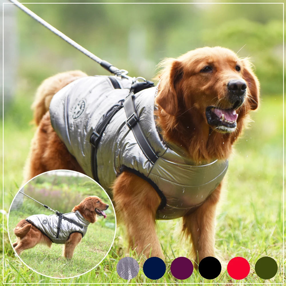 NO Choice NO Aliexpress Packing Send in 24 Hours Pet Harness Vest Clothes Puppy Clothing Waterproof Dog Jacket Winter Warm