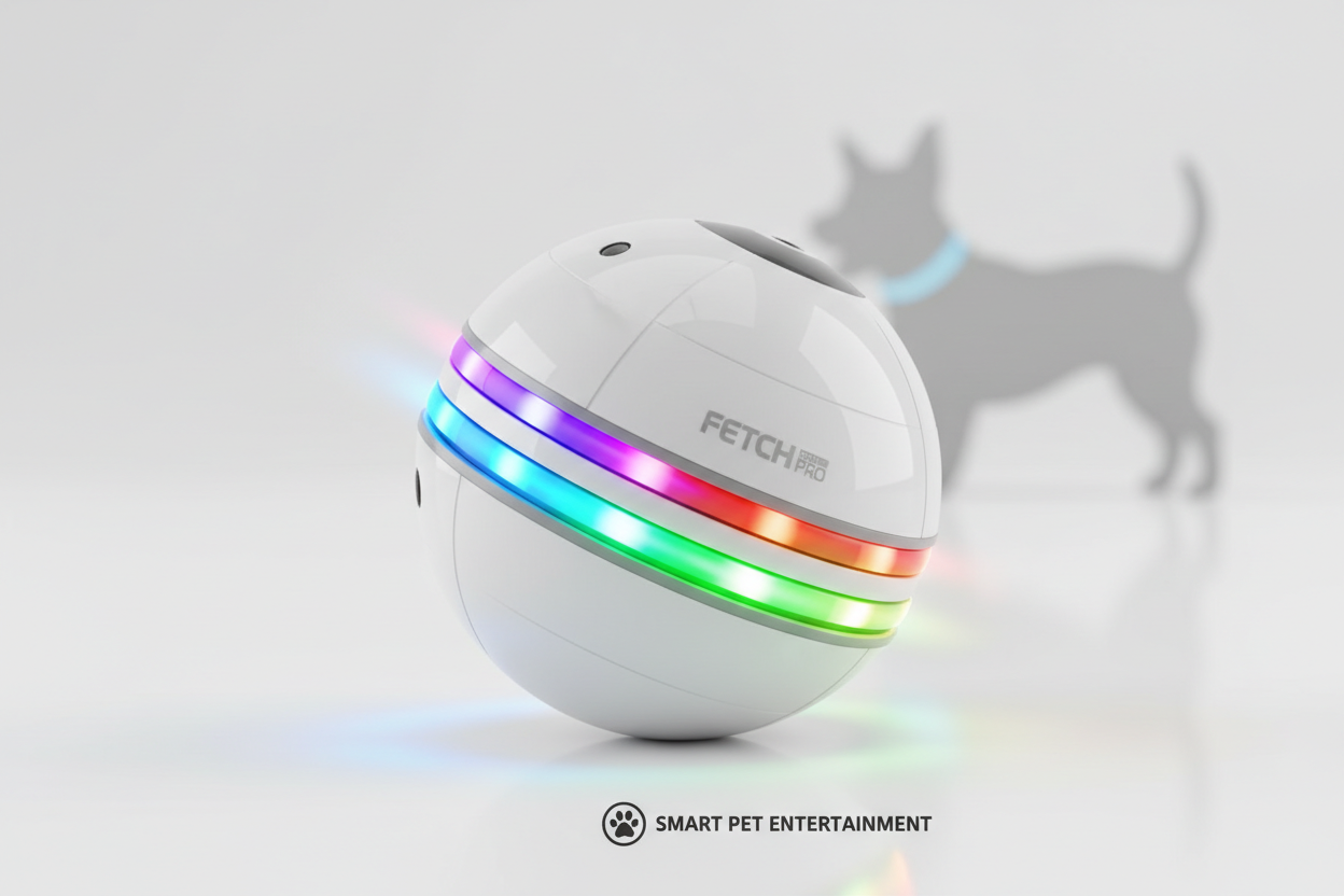 Pelota Inteligente Eléctrica para Gatos - Rodamiento Automático Recargable USB