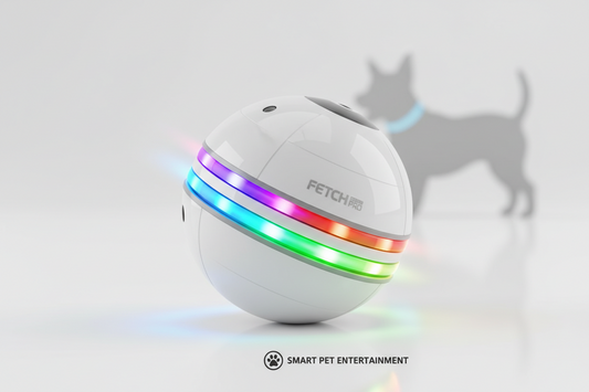 Pelota Inteligente Eléctrica para Gatos - Rodamiento Automático Recargable USB